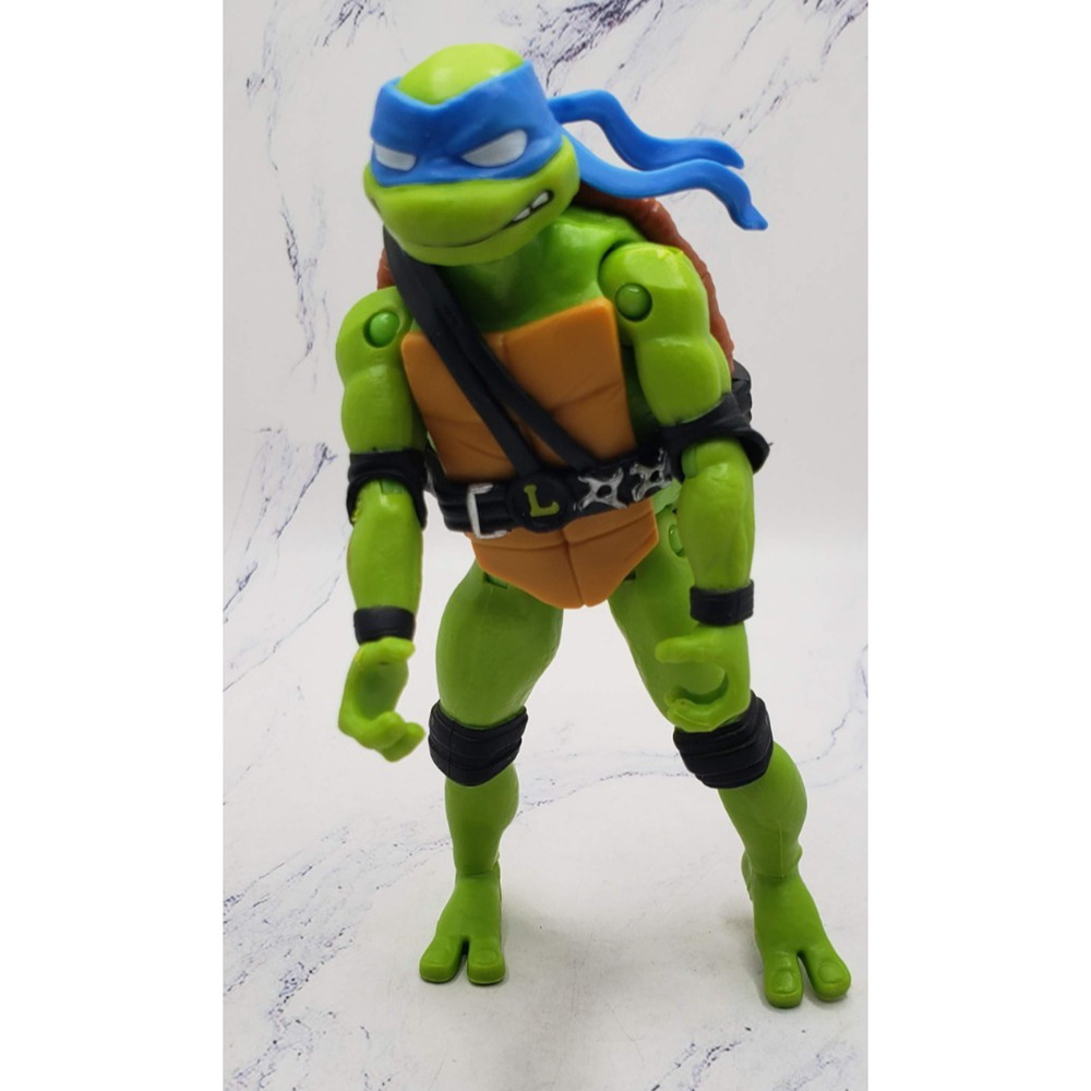 TMNT Leonardo Making Of A Ninja Target Figure Loose No Swords 4”